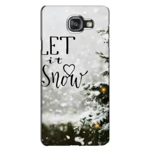 Новорічні, Святкові Чохли для Samsung Galaxy A7 2016 / A7100 / A710F - 2024 год (Let it snow)
