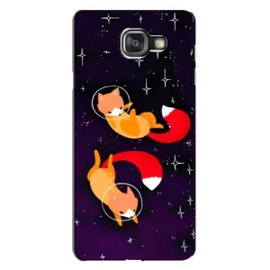 Чохли з картинкою Лисичка для Samsung Galaxy A7 2016 / A7100 / A710F (VPrint) (Лисички космонавти)