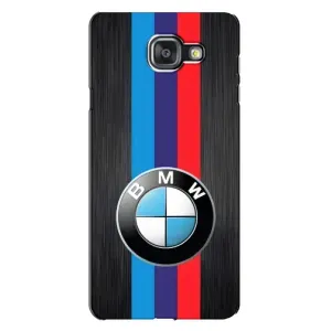 Чехол для Самсунг А7 2016, А7100, А710Ф - с принтом БМВ (AlphaPrint) (Лого BMW)