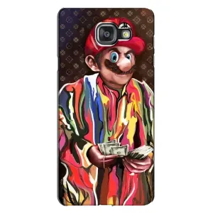 Бренднові Чохли для Samsung Galaxy A7 2016 / A7100 / A710F - (PREMIUMPrint) (Mario LV)