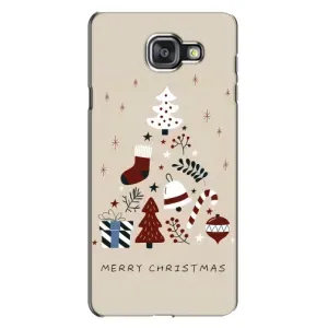 Різдвяні Чохли для Samsung Galaxy A7 2016 / A7100 / A710F (VPrint) (Merry Christmas)