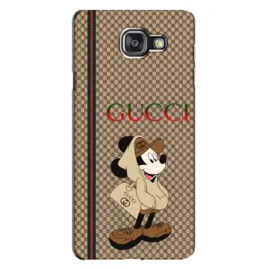 Чехлы ГУЧЧИ для Самсунг А7 2016, А7100, А710Ф (AlphaPrint) (Mickey GUCCI)