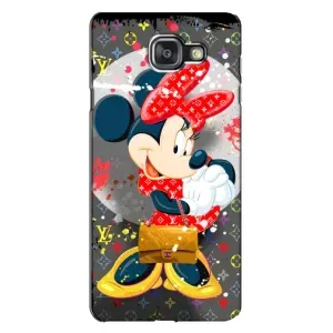Чехол Disney Mouse Samsung Galaxy A7 2016 / A7100 / A710F (PREMIUMPrint) (Minni с бантиком)