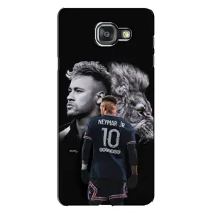 Чехол Неймар для Samsung Galaxy A7 2016 / A7100 / A710F (AlphaPrint) (Неймар Лев)