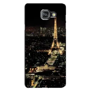 Чохол Ейфелева Вежа Samsung Galaxy A7 2016 / A7100 / A710F - (AlphaPrint) (Нічний Париж)
