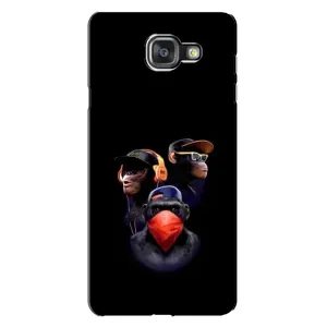 Чохол з Мавпами Samsung Galaxy A7 2016 / A7100 / A710F - (AlphaPrint) (Три мавпи)