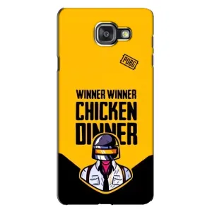 Чехол PUBG для Самсунг А7 2016, А7100, А710Ф (AlphaPrint) (Pubg шлем)