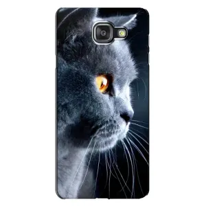 Чохли з Котиками для Samsung Galaxy A7 2016 / A7100 / A710F (VPrint) (Сірий Кіт)