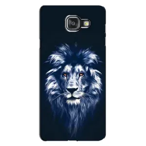 Чохол з картинкою ЛЕВ для Samsung Galaxy A7 2016 / A7100 / A710F (VPrint) (Синій Лев)