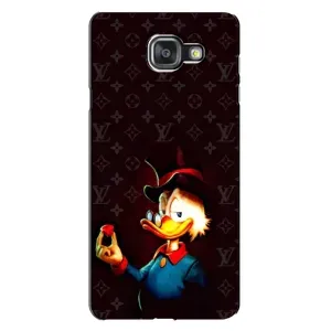 Чехлы для Samsung Galaxy A7 2016 / A7100 / A710F - Скрудж МакДак Louis Vuitton (PREMIUMPrint) (Скрудж с бриллиантом)