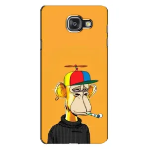 Чехлы с Обезьянами NFT для Samsung Galaxy A7 2016 / A7100 / A710F (AlphaPrint) (Скучающая Обезьяна NFT)