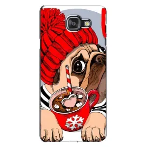 Чохли з собаками для Samsung Galaxy A7 2016 / A7100 / A710F (VPrint) (Песик в шапці)