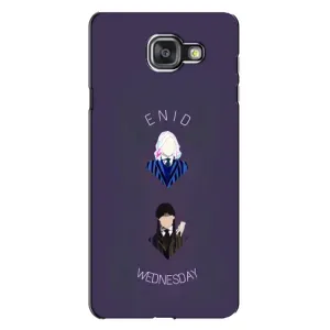 Чехлы Венсдей на Samsung Galaxy A7 2016 / A7100 / A710F Уэнсдей (AlphaPrint) (Уэнздей и подруга)