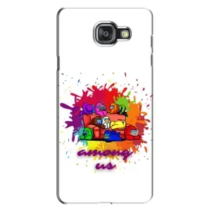 Чохли Амонг Ас для Samsung Galaxy A7 2016 / A7100 / A710F (AlphaPrint) (Яскравий АмонгАс)