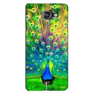 Чохол з пташками на Samsung Galaxy A7 2016 / A7100 / A710F (VPrint) (Яскравий Павлин)