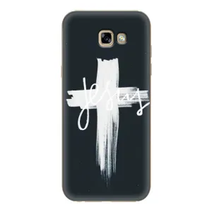 Чехол для Samsung Galaxy A7 2017 / A720 / A720F (AlphaPrint) - (Христианские) (Иисус)