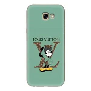 Чехлы Луи Витон для Samsung Galaxy A7 2017 / A720 / A720F (AlphaPrint - LOUIS VUITTON) (Микки Маус LV)