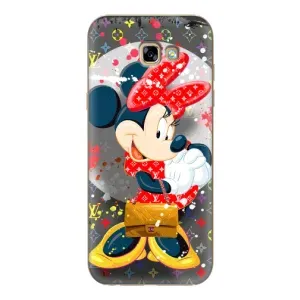 Чехол Disney Mouse Samsung Galaxy A7 2017 / A720 / A720F (PREMIUMPrint) (Minni с бантиком)