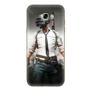 Чехол PUBG для Самсунг АйСемь 2017, АйСемьсотДвадцать, АйСемьсотДвадцатьФ (AlphaPrint) (Пабг мен)