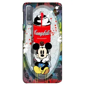 Чехол Disney Mouse Samsung Galaxy A7-2018, A750 (PREMIUMPrint) (Американский Маус)