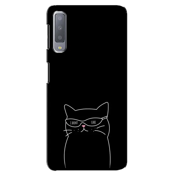 Чехол с принтом «Равнодушный кот» для Samsung Galaxy A7 2018 (A750) Чехол с принтом «Равнодушный кот» для Samsung Galaxy A7 2018 (A750)