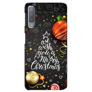 Різдвяні Чохли для Samsung Galaxy A7-2018, A750 (VPrint) (Ялинка)