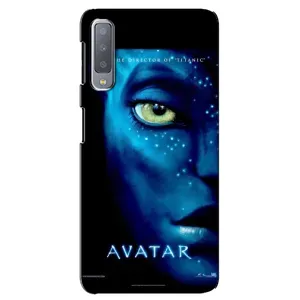 Чохли з фільму АВАТАР для Samsung Galaxy A7-2018, A750 (AlphaPrint) (око Аватара)