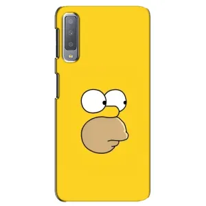Чехол с Симпсонами для Samsung Galaxy A7-2018, A750 (VPrint) (Гомер)