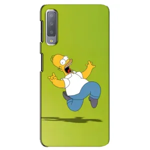 Чехол с Симпсонами для Samsung Galaxy A7-2018, A750 (VPrint) (Гомер Симпсон)