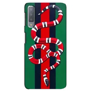 Чехлы ГУЧЧИ для Самсунг А7-2018, А750 (AlphaPrint) (Gucci змия)