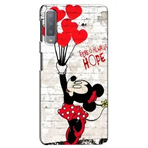 Чехол Disney Mouse Samsung Galaxy A7-2018, A750 (PREMIUMPrint) (Heart Minni)