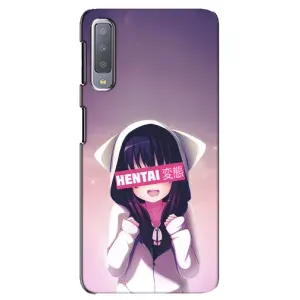 Чехлы Персонажи Аниме Наруто для Samsung Galaxy A7-2018, A750 (AlphaPrint) (Hentai chan)