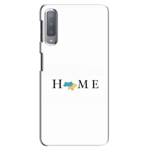 Чехол для Патриота Украины Samsung Galaxy A7-2018, A750 - (AlphaPrint) (Home)