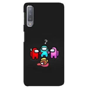 Чехол Амонг Ас для Samsung Galaxy A7-2018, A750 (AlphaPrint) (Импостер)