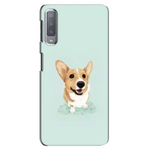 Чохли з собаками для Samsung Galaxy A7-2018, A750 (VPrint) (Коргі)