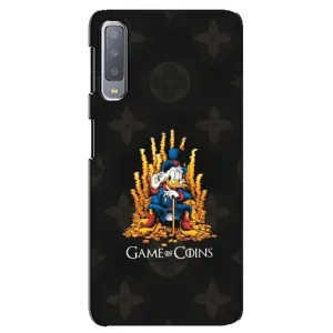 Чехлы для Samsung Galaxy A7-2018, A750 - Скрудж МакДак Louis Vuitton (PREMIUMPrint) (Король денег)