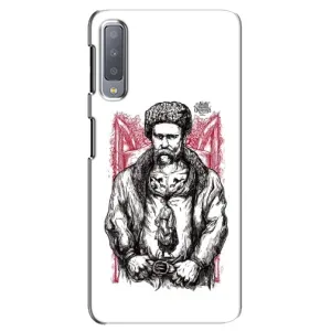 Чохли для Samsung Galaxy A7-2018, A750 с принтом Тараса Шевченко (AlphaPrint) (Козак Шевченко)