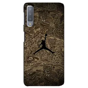 Чохли для Samsung Galaxy A7-2018, A750 - з картинкою JORDAN (AlphaPrint) (Logo Jordan)