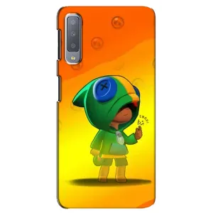 Чехол для Samsung Galaxy A7-2018, A750 Бравл Старс (VPrint) (Хлопчик Леон)