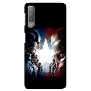Чохли з героями Марвел Samsung Galaxy A7-2018, A750 (VPrint) (Марвел стайл)