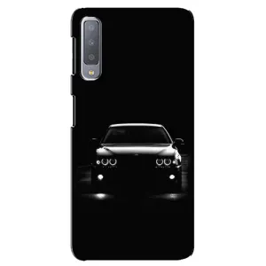 Чехол для Самсунг А7-2018, А750 - с принтом БМВ (AlphaPrint) (Машина BMW)