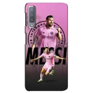Чехлы для Самсунг А7-2018, А750 - Лео Месси Маями (Messi Miami)