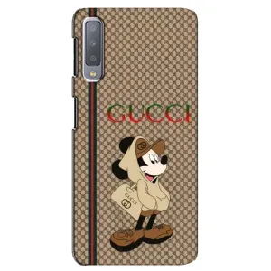 Чехлы ГУЧЧИ для Самсунг А7-2018, А750 (AlphaPrint) (Mickey GUCCI)
