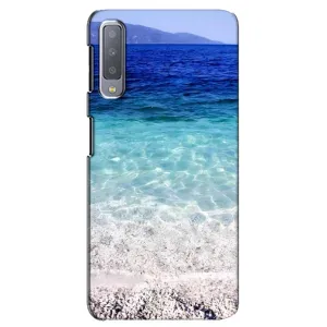 Силіконовий чохол з КАРТИНКАМИ літо для Samsung Galaxy A7-2018, A750 (AlphaPrint) (Море)