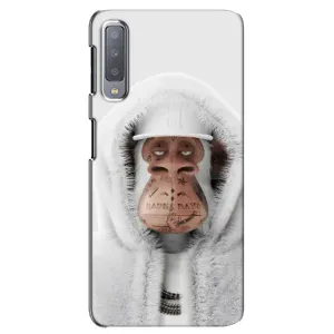 Чехлы с Обезьянами NFT для Samsung Galaxy A7-2018, A750 (AlphaPrint) (обезьяна NFT в тату)