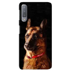 Чехлы с картинками животных Samsung Galaxy A7-2018, A750 (Овчарка)