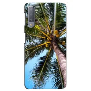 Силіконовий чохол з КАРТИНКАМИ літо для Samsung Galaxy A7-2018, A750 (AlphaPrint) (Пальма)