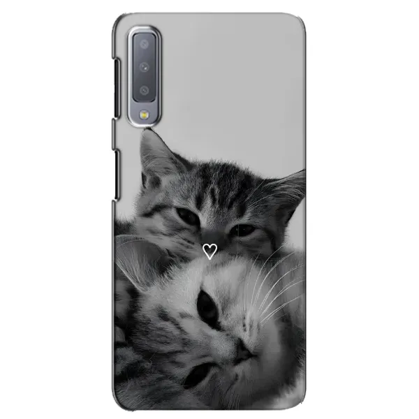 Чехол с принтом «Пара котов» для Samsung Galaxy A7 2018 (A750) Чехол с принтом «Пара котов» для Samsung Galaxy A7 2018 (A750)