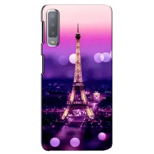 Чехол Эйфелева Башня для Samsung Galaxy A7-2018, A750 - (AlphaPrint) (Париж Башня)