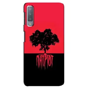 Украинские Чехлы для Samsung Galaxy A7-2018, A750 с картинкой УПА (AlphaPrint) (Патріот)